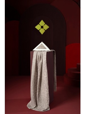 Jawel Kadın Desenli Müslin Şal