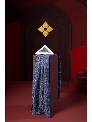 Jawel Kadın Desenli Müslin Şal