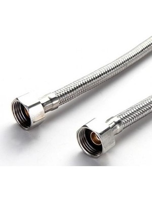 Diril Yapı Market 30 cm Flex Paslanmaz Çelik Örgülü Bağlantı Hortumu 3/4*1/2 Rekorlu (25 Ad)