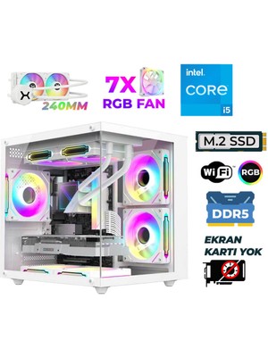 Xaser Raze X200 Intel I5 14600K 32GB Ddr5 Ram 1tb M.2 Nvme SSD Sıvı Soğutmalı Hazır Tavsiye Sistem