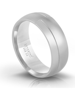 Lovering LVR508E Erkek Çelik Yüzük