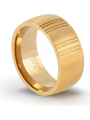 Lovering LVR517E Erkek Çelik Yüzük