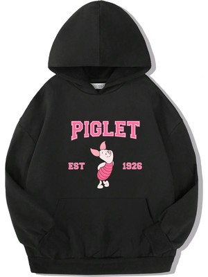 Brz Kids Unisex Çocuk Piglet (Winnie The Pooh) Hoodie