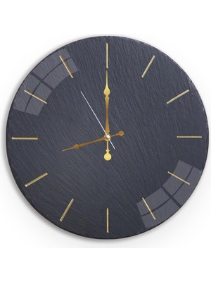 PremiumPort Şık ve Zarif 40 cm Cam Saat ile Mekanınize Şıklık Katın