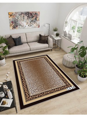 Dijidekor Shine M(21) Kahverengi Saçaksız Mutfak Koridor Yolluk Salon Yatak Odası Halısı