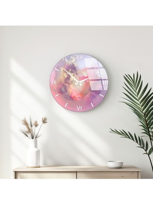 PremiumPort Şık Modern Cam Duvar Saati, Zarif ve Fonksiyonel Tasarım