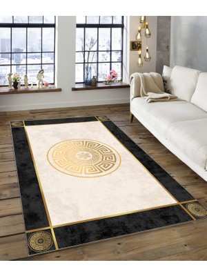 Dijidekor Shine M(127) Krem Saçaksız Mutfak Koridor Yolluk Salon Yatak Odası Halısı