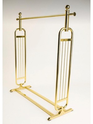 Md Vitrin Dekorasyon Gold Kaplama Orta Stand, Eşşek Elbise Standı Askılık