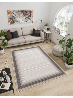 Dijidekor Shine M(100) Vizon Saçaksız Mutfak Koridor Yolluk Salon Yatak Odası Halısı