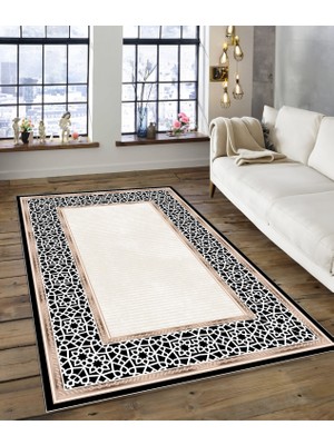 Dijidekor Shine M(148) Krem Saçaksız Mutfak Koridor Yolluk Salon Yatak Odası Halısı