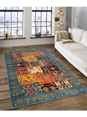 Dijidekor Shine M(38) Turuncu Saçaksız Mutfak Koridor Yolluk Salon Yatak Odası Halısı