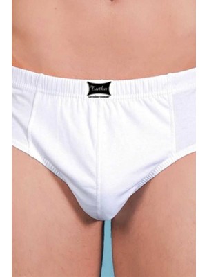 Tutku Erkek Beyaz Slip Külot-Beyaz-3xl