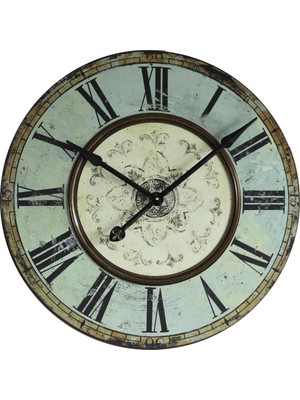 PremiumPort Şık Ahşap Duvar Saati, 70 cm Büyük Ölçü, Modern Tasarım