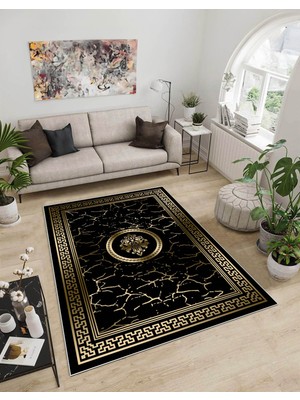 Dijidekor Shine M(55) Gold Saçaksız Mutfak Koridor Yolluk Salon Yatak Odası Halısı
