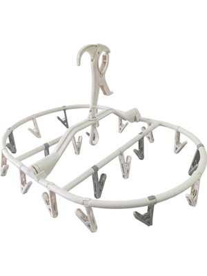 Sunup SN-29182 Katlanır Portatip 20 Mandallı Çamaşır Kurutma Askılığı