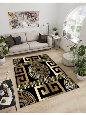 Dijidekor Shine M(35) Sarı Saçaksız Mutfak Koridor Yolluk Salon Yatak Odası Halısı