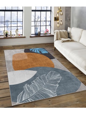 Dijidekor Shine M(155) Gri Saçaksız Mutfak Koridor Yolluk Salon Yatak Odası Halısı