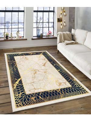 Dijidekor Shine M(160) Krem Saçaksız Mutfak Koridor Yolluk Salon Yatak Odası Halısı