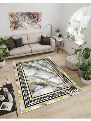 Dijidekor Shine M(37) Gold Saçaksız Mutfak Koridor Yolluk Salon Yatak Odası Halısı