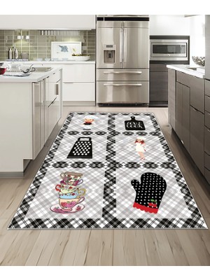 Dijidekor Shine M(257) Çok Renkli Saçaksız Mutfak Koridor Yolluk Salon Yatak Odası Halısı