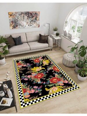 Dijidekor Shine M(285) Çok Renkli Saçaksız Mutfak Koridor Yolluk Salon Yatak Odası Halısı