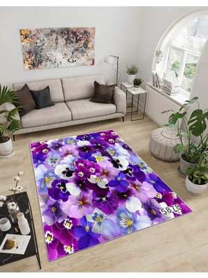 Dijidekor Shine M(24) Çok Renkli Saçaksız Mutfak Koridor Yolluk Salon Yatak Odası Halısı