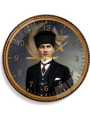 PremiumPort 40 cm Cam Saat ile Şıklık ve Zarafet Evinizde