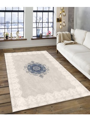 Dijidekor Shine M(144) Krem Saçaksız Mutfak Koridor Yolluk Salon Yatak Odası Halısı