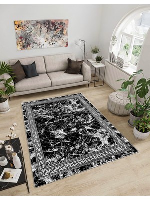 Dijidekor Shine M(43) Gri Saçaksız Mutfak Koridor Yolluk Salon Yatak Odası Halısı