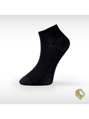 Lion Monroe Erkek Tekli Saf Bambu Patik Çorap Plus Dikişsiz Premium Paket K9900ADNS