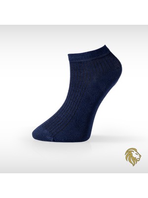 Lion Monroe Erkek Tekli Saf Bambu Patik Çorap Plus Dikişsiz Premium Paket K9900ADNS