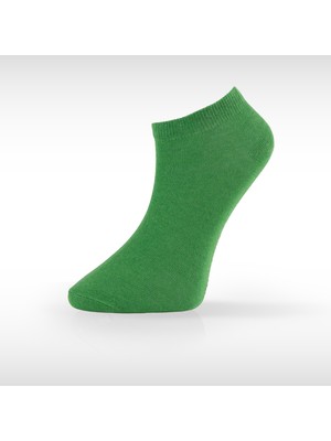 Lion Monroe Unisex Tekli Saf Pamuklu Penye Patik Çorap Kısa Terletmeyen F3180GXNS