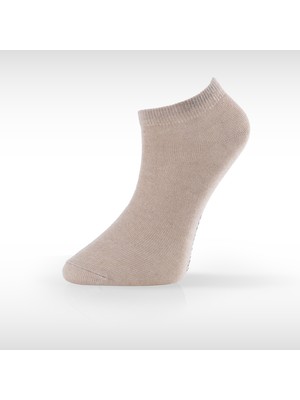 Lion Monroe Unisex Tekli Saf Pamuklu Penye Patik Çorap Kısa Terletmeyen F3180GXNS