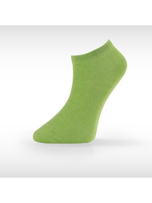 Lion Monroe Unisex Tekli Saf Pamuklu Penye Patik Çorap Kısa Terletmeyen F3180GXNS