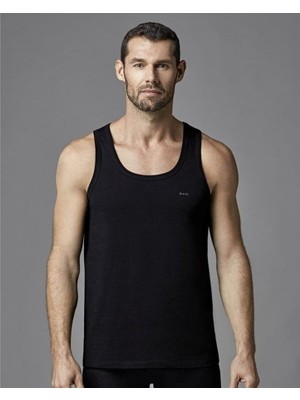 Eros Erkek Kalın Askılı %100 Pamuklu 2'li Paket Atlet ERS030