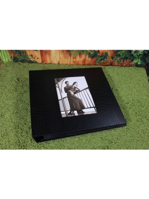 Ekol Foto Angelphoto  10X15CM 600'LÜK Klasör Tipi Deri Fotoğraf Albümü Siyah