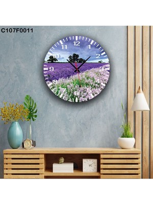 PremiumPort 40 cm Ahşap Duvar Saati, Şık ve Modern Tasarım