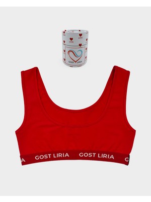 GOST LİRİA Crimson  Spor Bralet Kırmızı