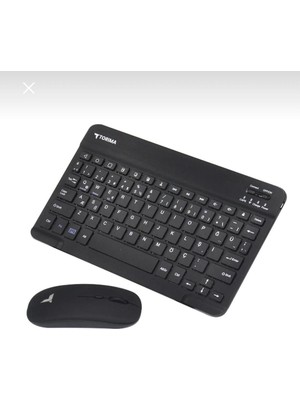 Angelphoto Kablosuz Bluetooth Klavye ve Mouse Seti 10 Metre Menzil ile Tablet Telefon Bilgisayar İçin