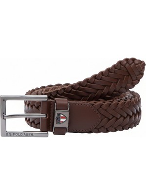 U.S. Polo Assn. Erkek Örgülü Kemer K24AK003