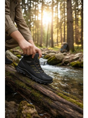 Enoch Erkek Termal Su Geçirmez Outdoor Trekking ve Dağ Yürüyüş Botu