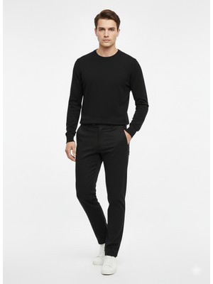 Erkek Slimfit Dar Kesim Lycra Chino Pantolon