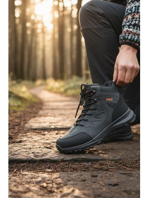 Enoch Erkek Füme Antrasit Waterproof Outdoor Trekking ve Dağcı Botu