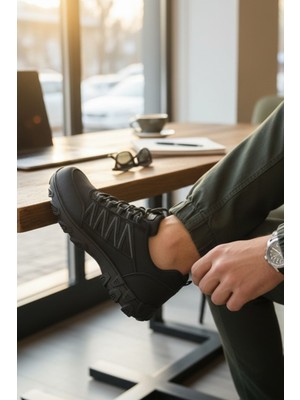 Enoch Erkek Su Geçirmez Outdoor Trekking ve Doğa Yürüyüş Ayakkabısı