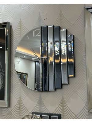 PremiumPort Gümüş Aynalı Füme Ayna ile Şıklığa Zarif Dokunuş