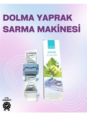 Yaprak Sarma Makinesi – Üzüm, Lahana ve Pazı Için Otomatik Sarım Kolaylığı. - Lisinya