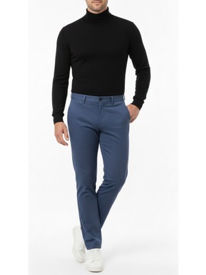 Erkek Slimfit Dar Kesim Lycra Chino Pantolon