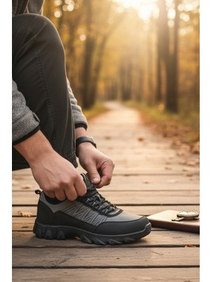 Enoch Erkek Su Geçirmez Outdoor Trekking ve Doğa Yürüyüş Ayakkabısı