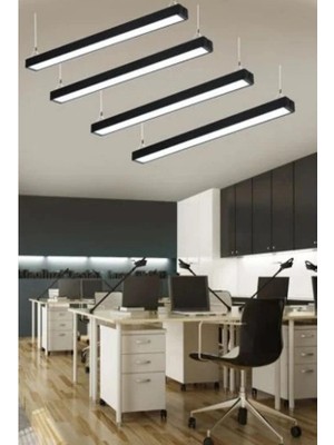 Eco Lounge Cata Ct 9080 50W Sıva Üstü Linear Armatür 3200K Günışığı