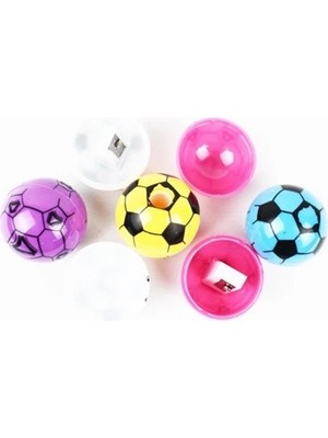 Mikro Futbol Topu Şeklinde Kalemtıraş 2 Adet